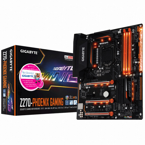 GIGABYTE GA-Z270-Phoenix Gaming 게이밍에디션 제이씨현_이미지