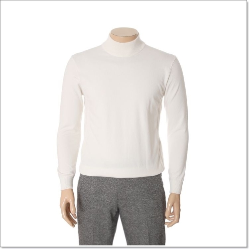 캐주얼 F/W 완판신화 남성 필수아이템 아이보리컬러 반폴라 니트 RRCIKT00A EK3653
