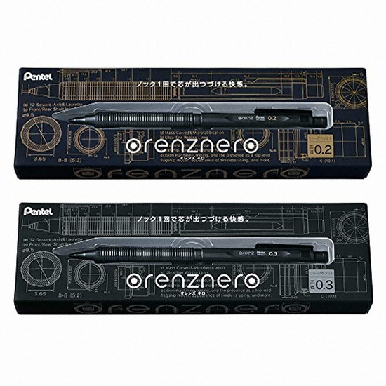 펜텔 오렌즈 네로 PP3003 샤프 0.3mm (1개)_이미지