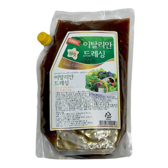 평강푸드 참맛 이탈리안드레싱 2kg