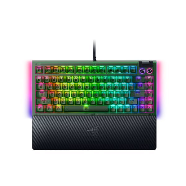 Razer BlackWidow V4 75% 기계식 Phantom Green