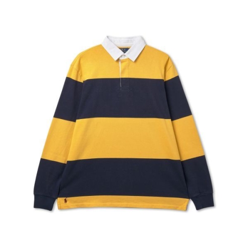 폴로랄프로렌 POLO RALPH LAUREN 아이코닉 럭비 셔츠-골드크루즈 네이비 MNPOKNI16823756-400 897638