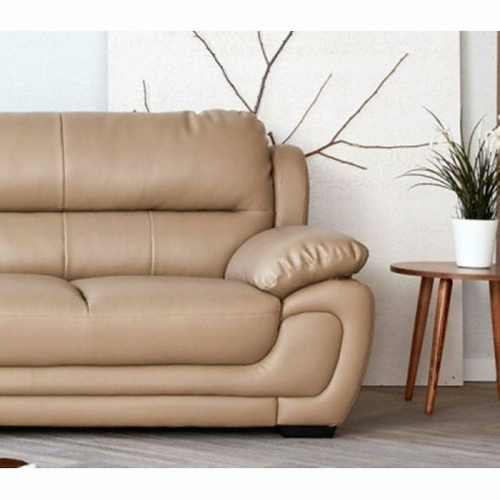 제이픽스 샬루트 가죽소파 4인용 (스툴포함)_이미지