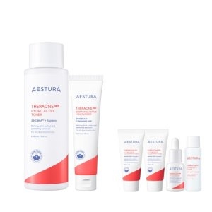 테라크네365 수딩 액티브 모이스처라이저 60ml + 하이드로 액티브 토너 200ml