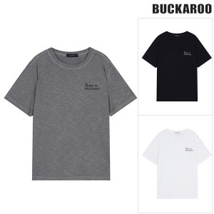 버커루 남성 SLUB 라이더 반팔 티셔츠 B232TS050P