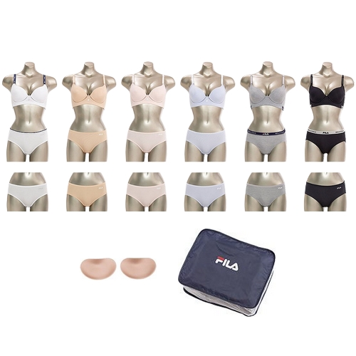 휠라 365 에어핏 테크 브라팬티 패키지 20종 (6세트)