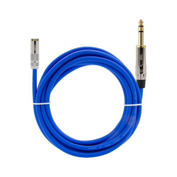 탑라인에이치디 HDTOP 3.5 to 5.5 스테레오 FM 메탈블루 케이블 (15m, HT-TP3935)