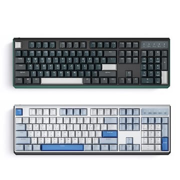DURGOD K610W 유무선 핫스왑 키보드 (에코, 저소음 적축)