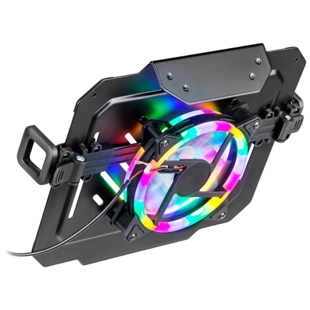 마운트뷰 MV-8GL 모니터암 쿨링패드 (블랙)_이미지