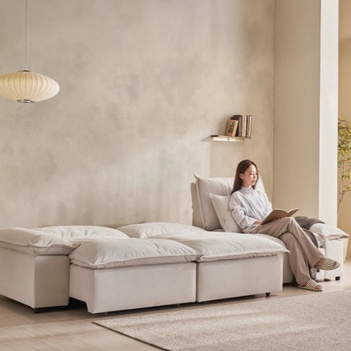 장인가구 하온 슬라이드 모션 소파 4인용