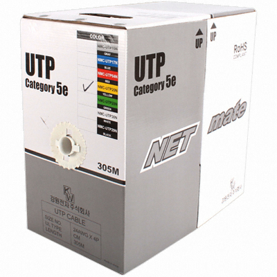 �������� NETmate CAT.5E UTP �����̺� �ڽ�