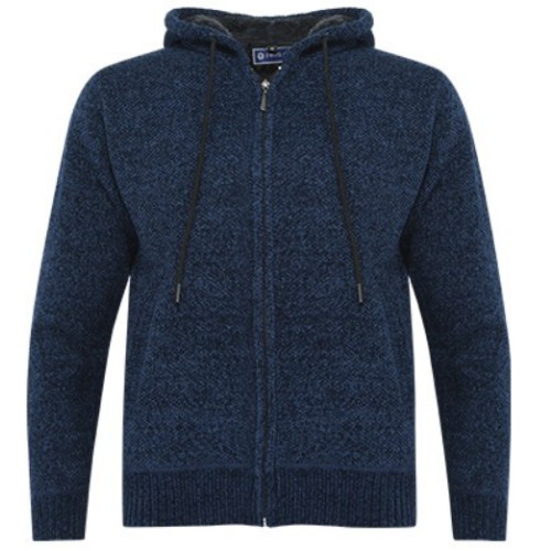  페라어스 보아털 후드 니트집업 점퍼 COF3NFU7010