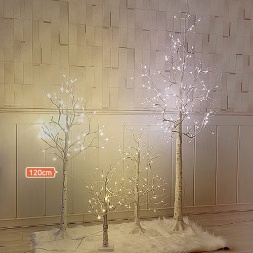 트리 LED USB 자작나무 무드등 120cm_이미지