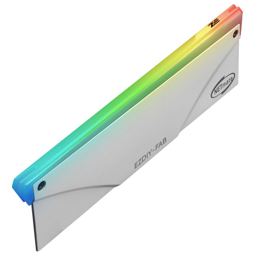 NETmate NM-DPI06182 ARGB 알루미늄 방열판 (화이트)