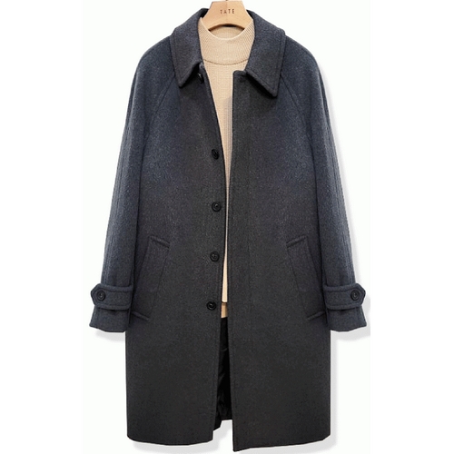 오버핏 모직 발마칸 코트 KABW0-MCH030