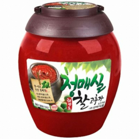 진미식품 청매실 태양초 찰고추장 4.5kg (1개)_이미지