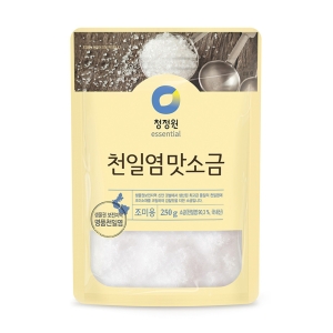 청정원 천일염 맛소금 250g