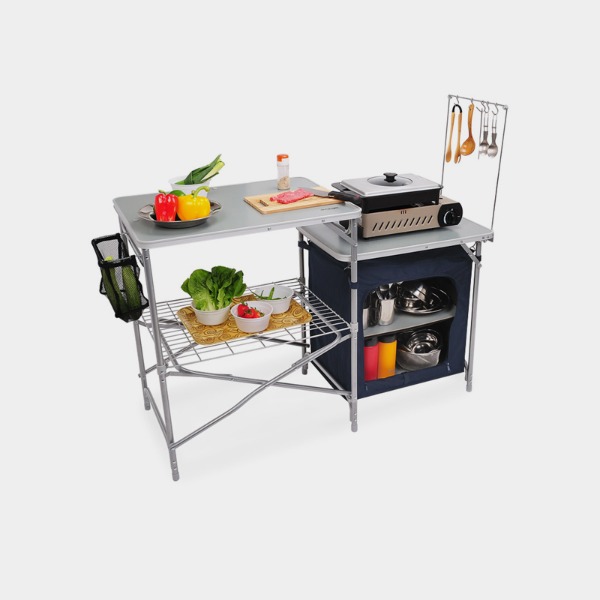 반고 비스트로 DLX 2 그래니트 그레이 테이블