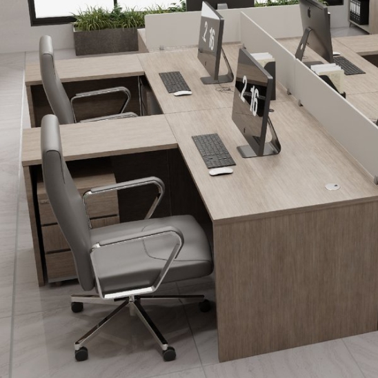 퍼니럭스리빙 루센트 611 사이드 책상 세트