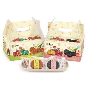 호정가 초코약과세트 1KG + 땅콩약과세트 1KG / 전통과자 기획묶음상품_이미지