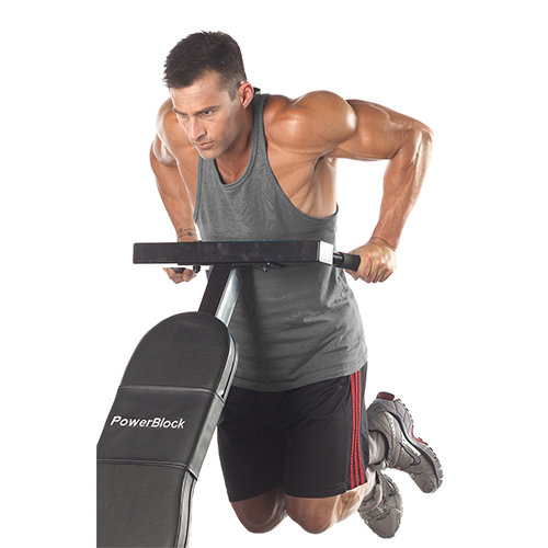 플러그피트니스 파워블럭 인클라인 벤치 전용 딥스바_이미지