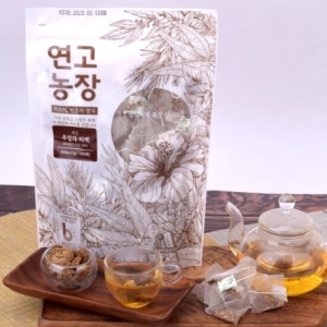 연고농장 국산 볶음 삼각티백 우엉차 100티백_이미지