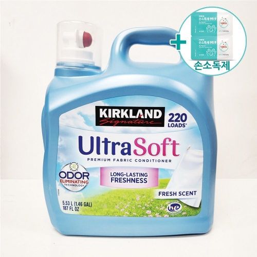 코스트코 커클랜드 섬유유연제 후레쉬 향 5.53L