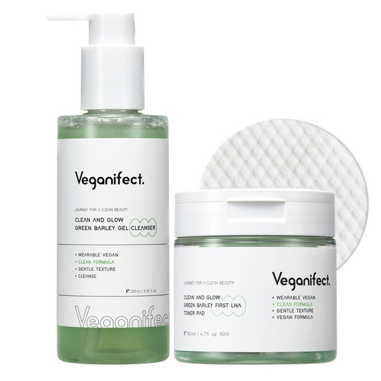 청보리 LHA 젤 클렌징 젤 폼+패드 2종 세트