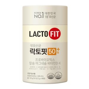 종근당건강 종근당건강 락토핏 50대+ 2g 60포 (12개)_이미지