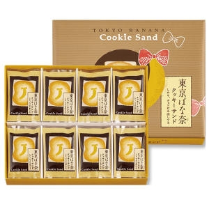 [불명] 일본 도쿄바나나 밀키 바나나 초콜릿 쿠키샌드 24개입_이미지