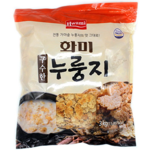 화미(Hwami) 구수한 누룽지 3kg (1개)