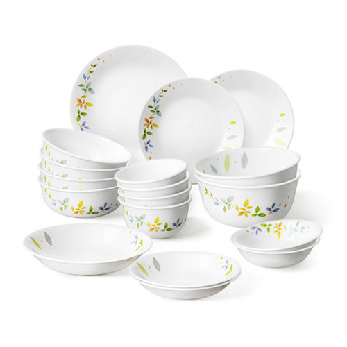 코렐 로맨틱가든 4인 한국형 원형 홈세트 18P