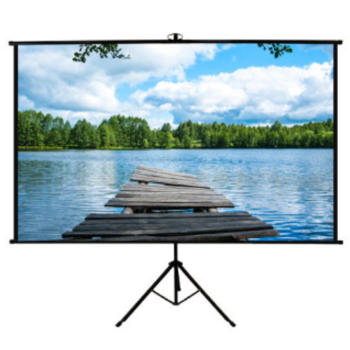 EXZEN 족자스크린 JJ 시리즈 삼각대 세트 (40인치, JJ40)