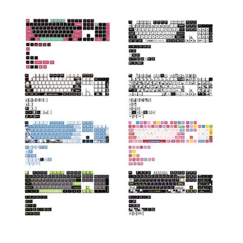 VELOKEY SAX 높이 키캡 125Pcs