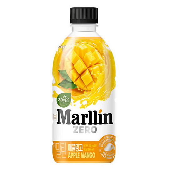웅진식품 자연은 더말린 제로 애플망고 500ml (10개)_이미지
