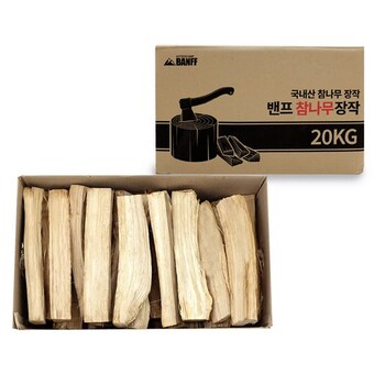 밴프 참나무 <b>장작</b> 20kg