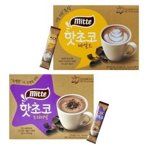 동서식품 미떼 핫초코 오리지날10T+ 핫초코 마일드10T_이미지