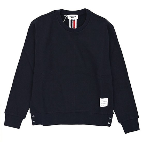 톰브라운 시그니처 백로고 맨투맨 MJT085A 03377 (415, 네이비)_이미지