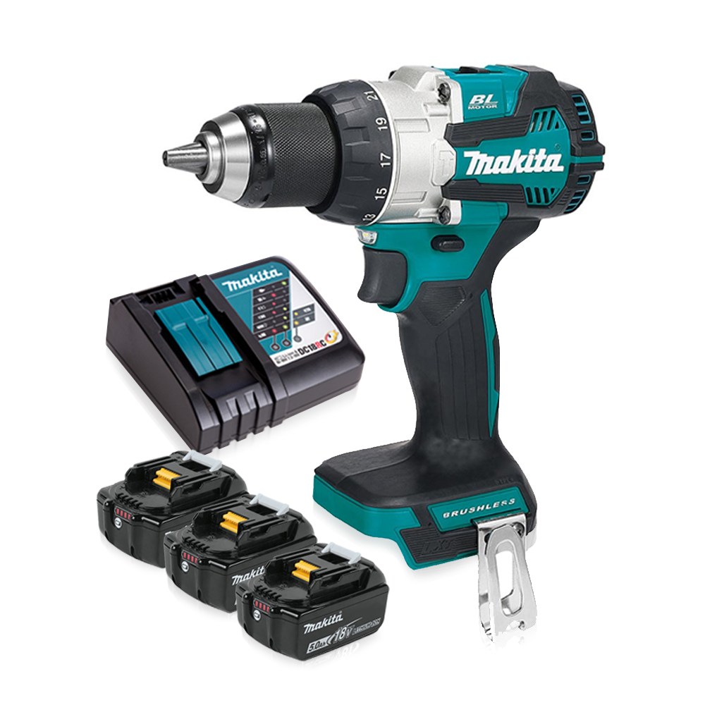 마끼다 DDF489 (5.0Ah, 배터리 3개)