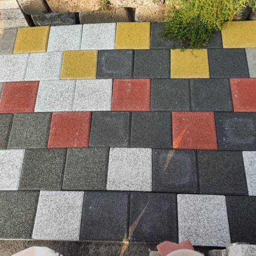 신흥산업 WITH블럭 알록달록 인조화강스톤 보도블럭 60T이미지입니다. 누르면 해당 게시물로 새창이동합니다.