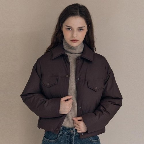 올앤선드리 BCBG 세이브존02 카라 숏 셔츠카라 숏점퍼 A5W9F803 S43380902