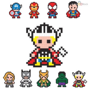 하하마켓 디폼블럭 퍼즐블럭 토르_이미지