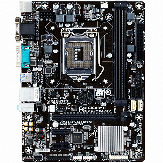 GIGABYTE GA-H81M-D2V (중고)