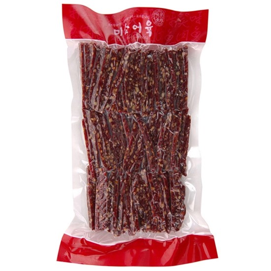 두영에프앤디 미소어육 국내산 소고기 견과 육포 500g (1개)