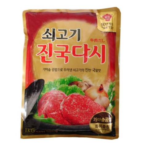 청정원 쇠고기 진국다시 1kg (1개)_이미지
