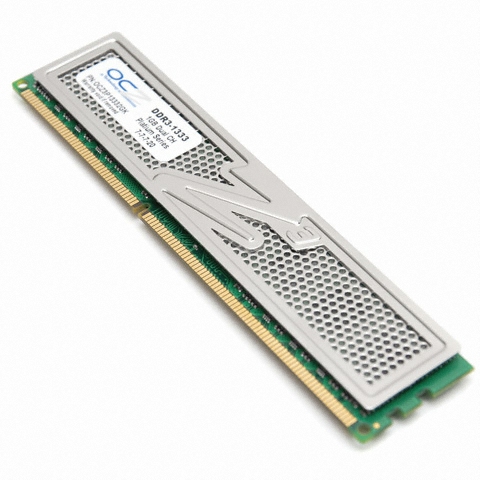 OCZ SS DDR3-1333 Platinum Series 패키지 (2GB(1Gx2))