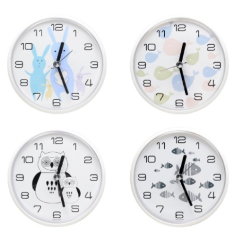 디자인 욕실 흡착 방수시계