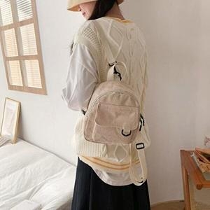 셀러허브 패션 JHP1R637_51IL 여성가방 코듀로이숄더백 겸 골덴 백팩_이미지