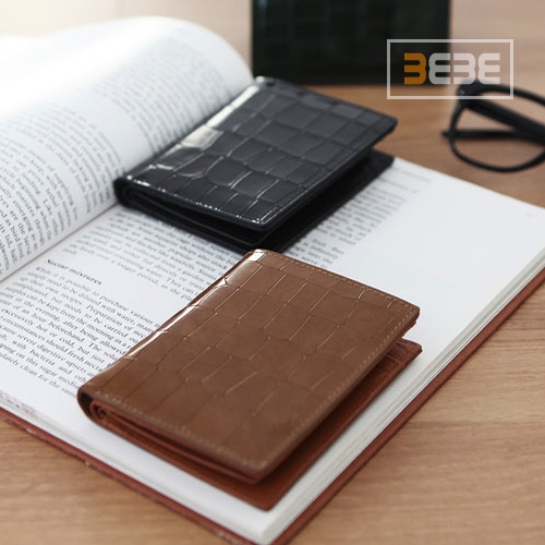 옴니아 소가죽 매직 중지갑