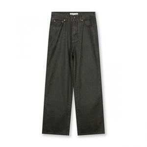 데일리 바지 팬츠 와이드 스트레이트 BESLOW CED DENIM PANTS BROWN BLACK542703
